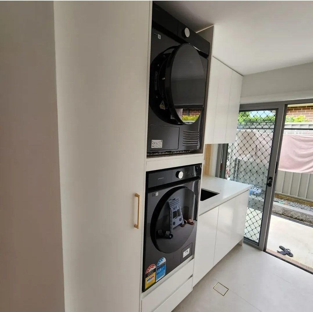 EliteCraft Cabinets — custom laundry project in Sydney